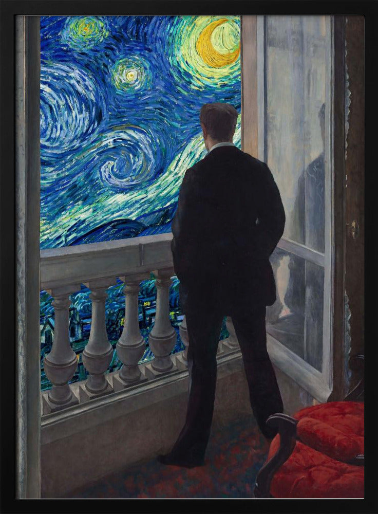 Sternennachtansicht | Poster