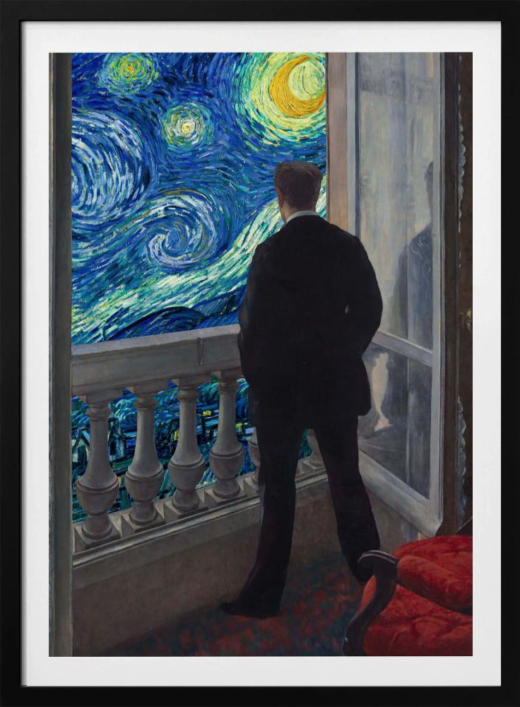 Sternennachtansicht | Poster