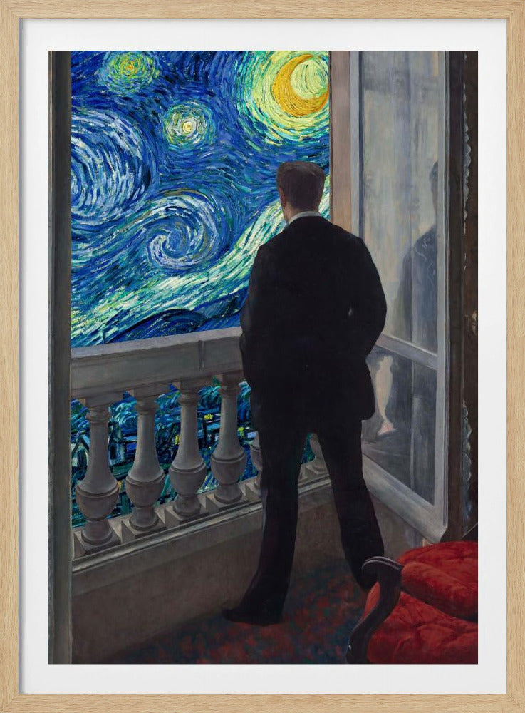 Sternennachtansicht | Poster