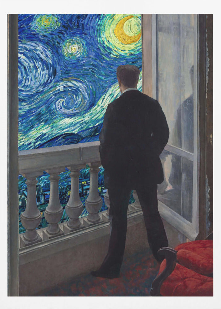 Sternennachtansicht | Poster