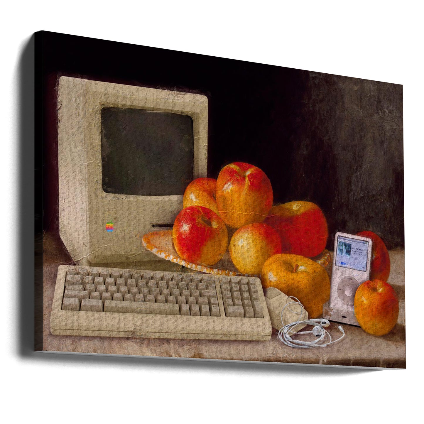 Ajattele omenoissa | Canvastaulut