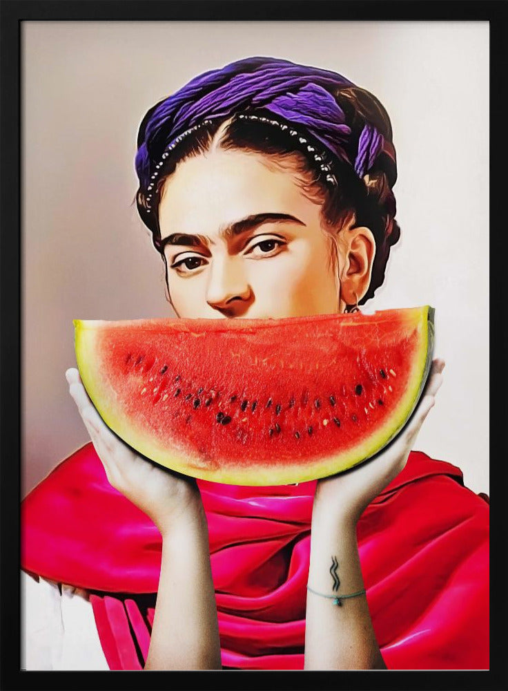 Watermelon Frida | Poster