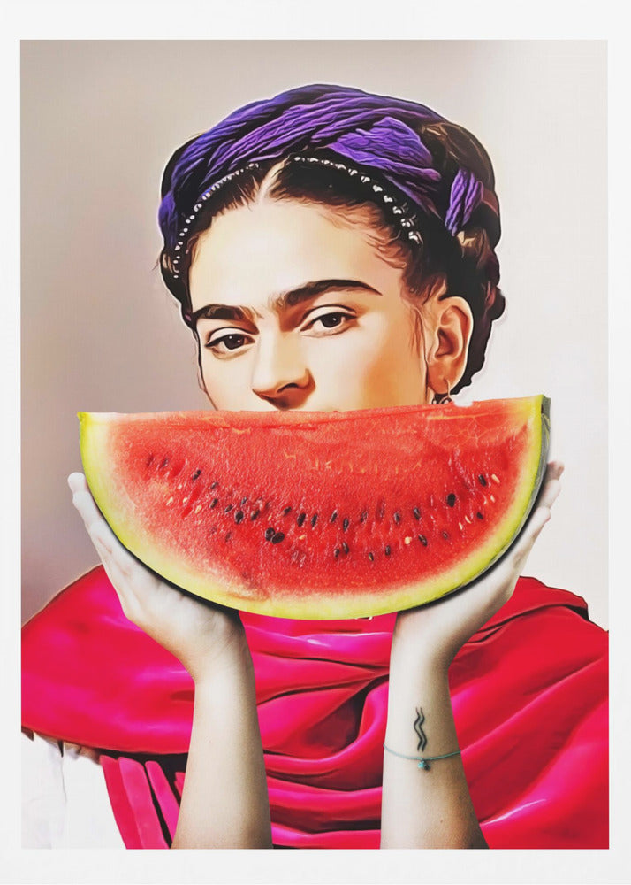 Watermelon Frida | Poster