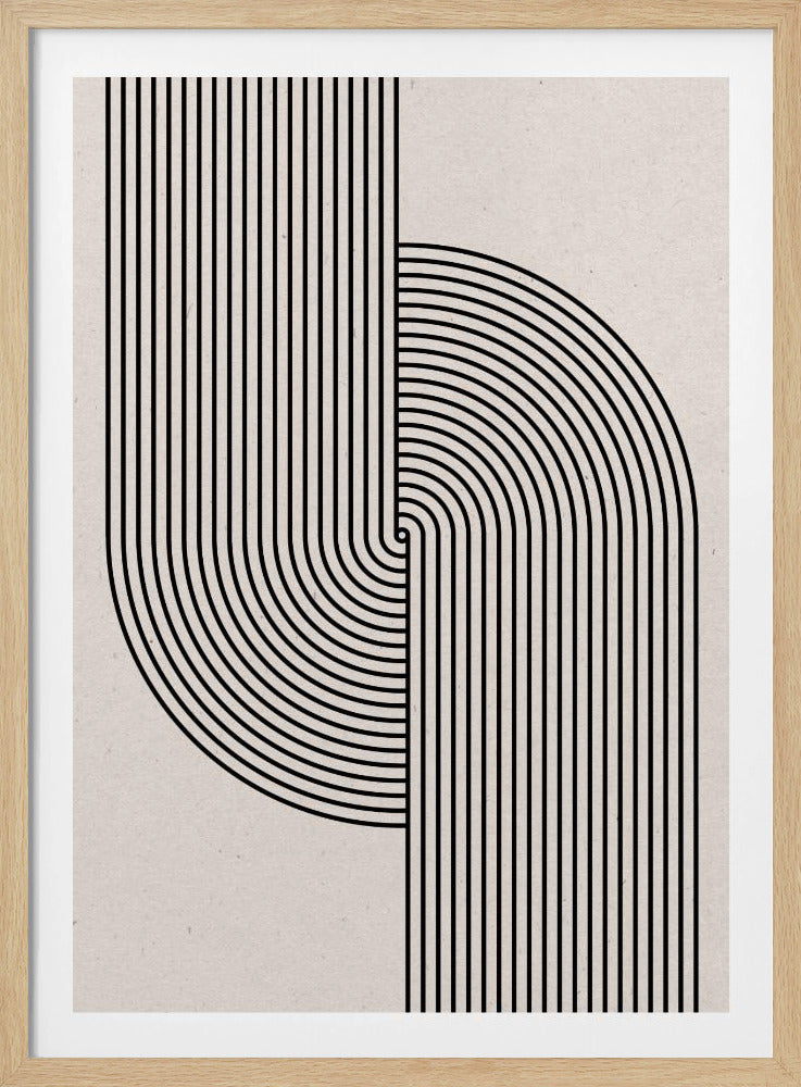 Mid Century Modern Composition | Poster