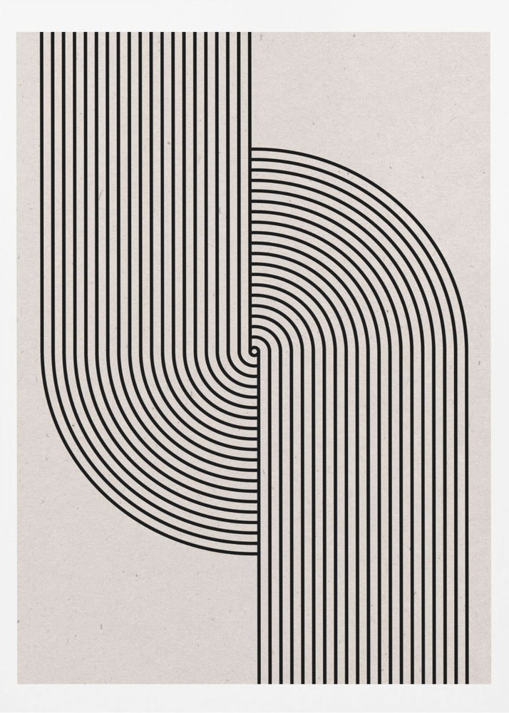 Mid Century Modern Composition | Poster