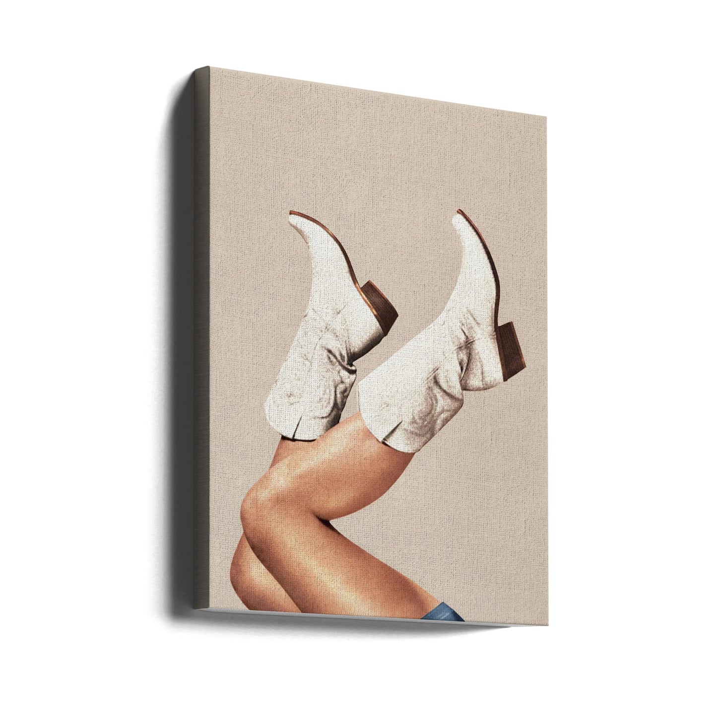 Diese Stiefel - Neutral / Beige | Leinwand-Bilder