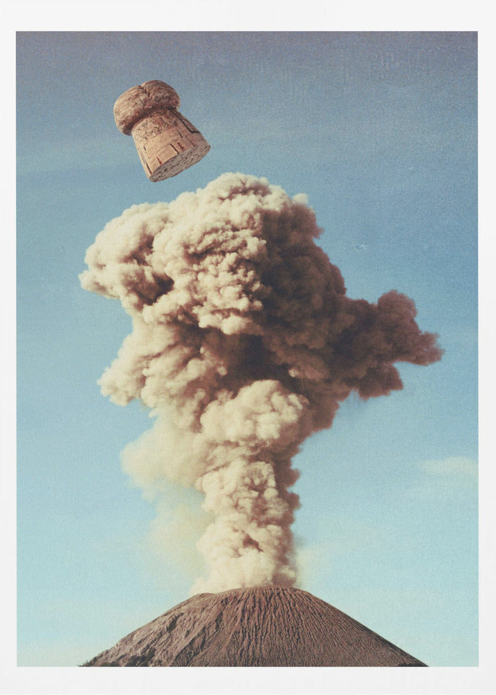 Volcanic Pop - Impreza szampańska | Plakaty - Wydruki Artystyczne