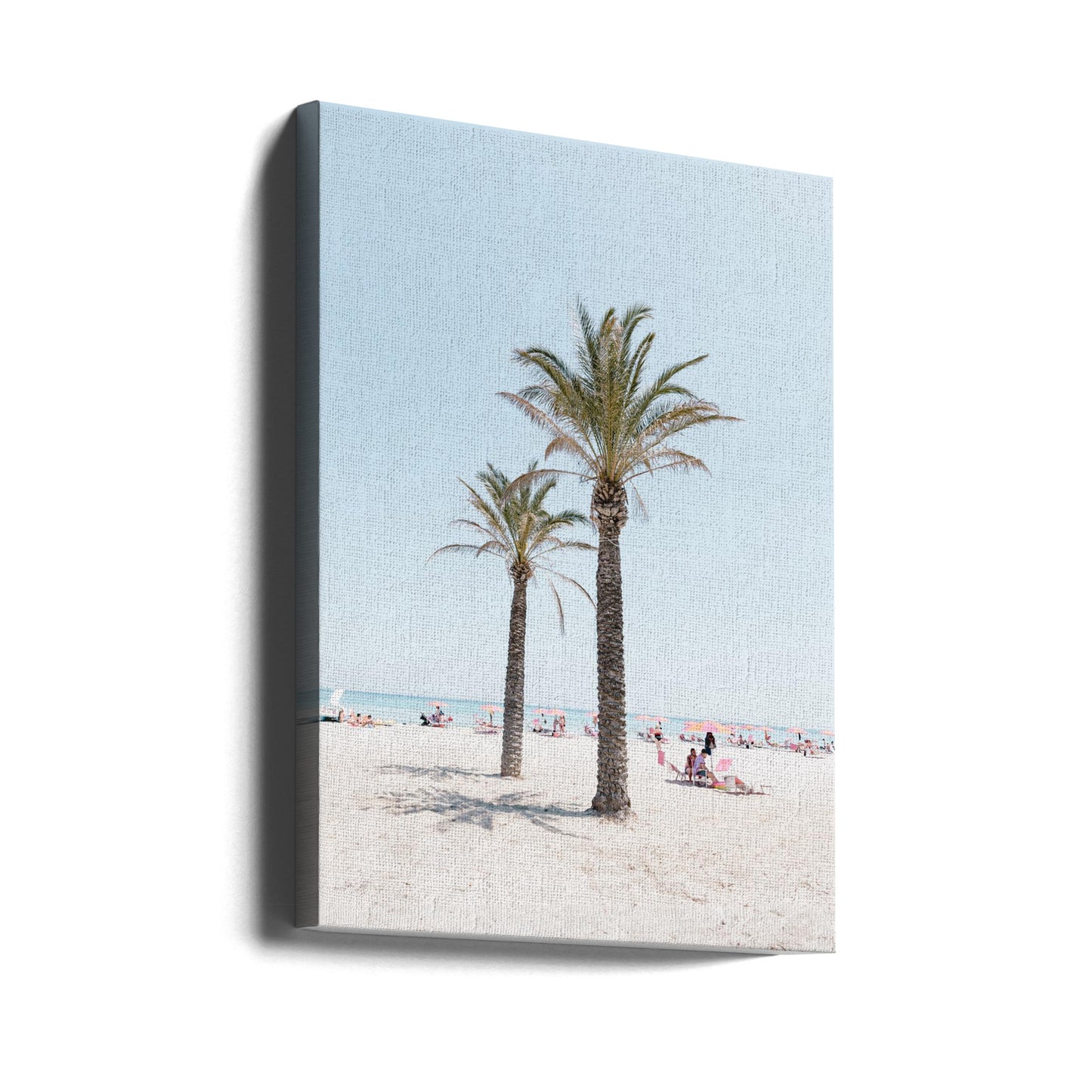 Palm tree at the beach | Canvas