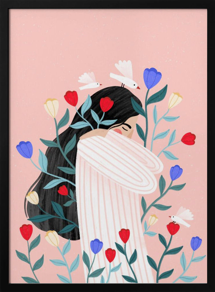 Blüten und Gelassenheit | Poster