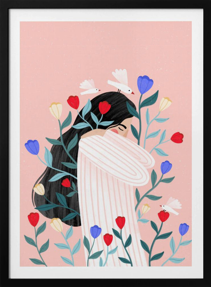 Blüten und Gelassenheit | Poster