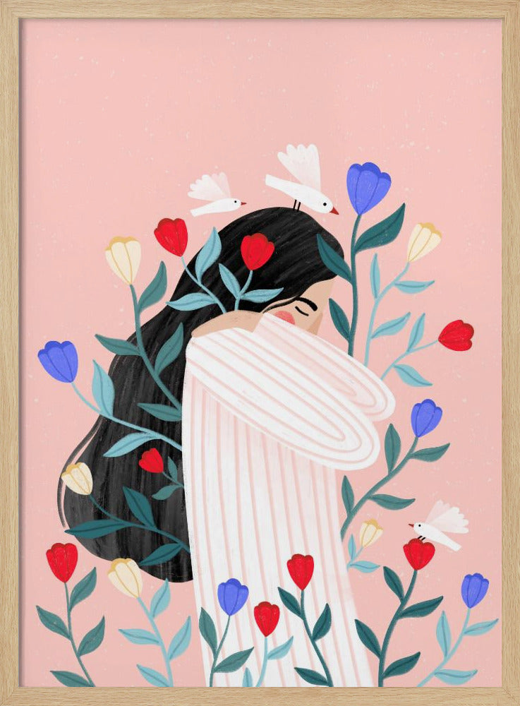 Blüten und Gelassenheit | Poster