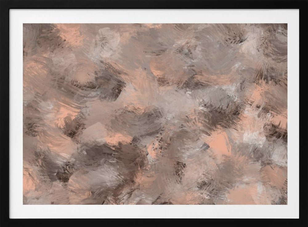 Muted Brush Dance | Poster