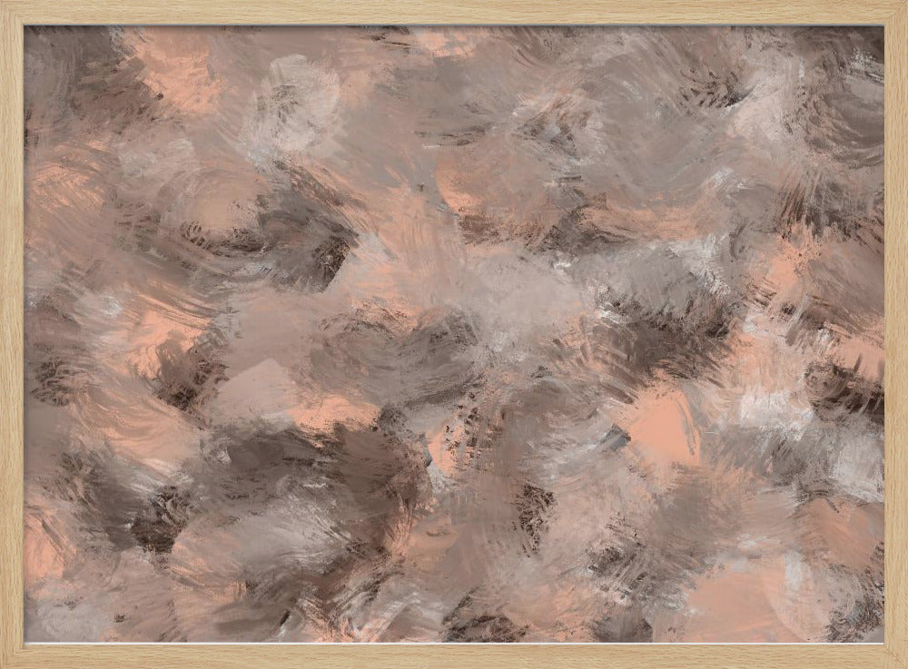 Muted Brush Dance | Poster