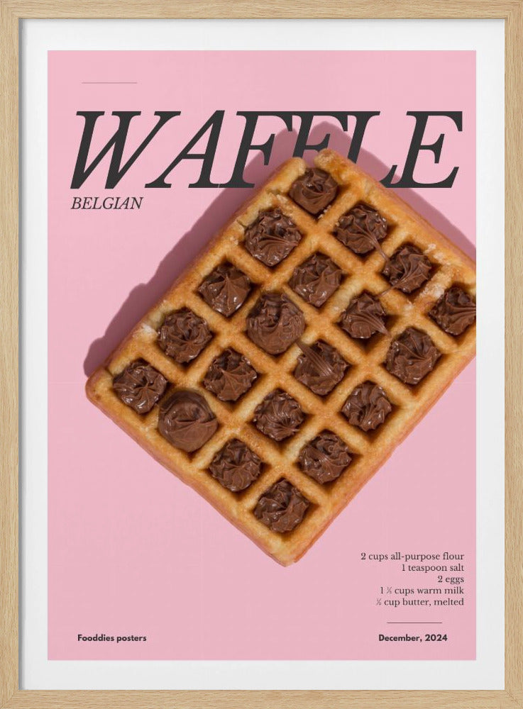 Belgische Waffel | Poster