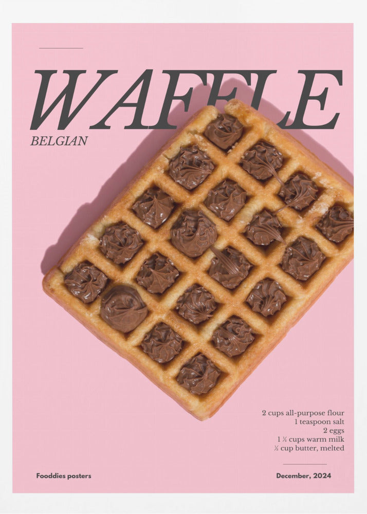 Belgische Waffel | Poster