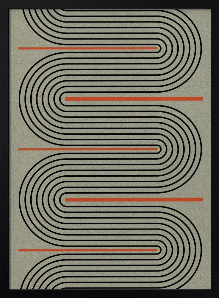 Moderne zeitgenössische Balance Nr. 1 | Poster - Kunstdruck