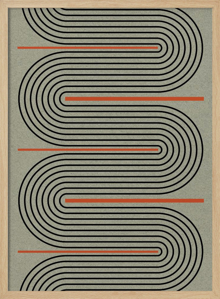 Moderne zeitgenössische Balance Nr. 1 | Poster - Kunstdruck