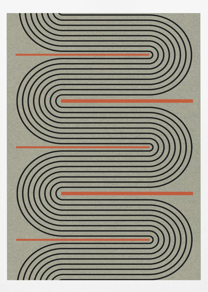 Moderne zeitgenössische Balance Nr. 1 | Poster - Kunstdruck