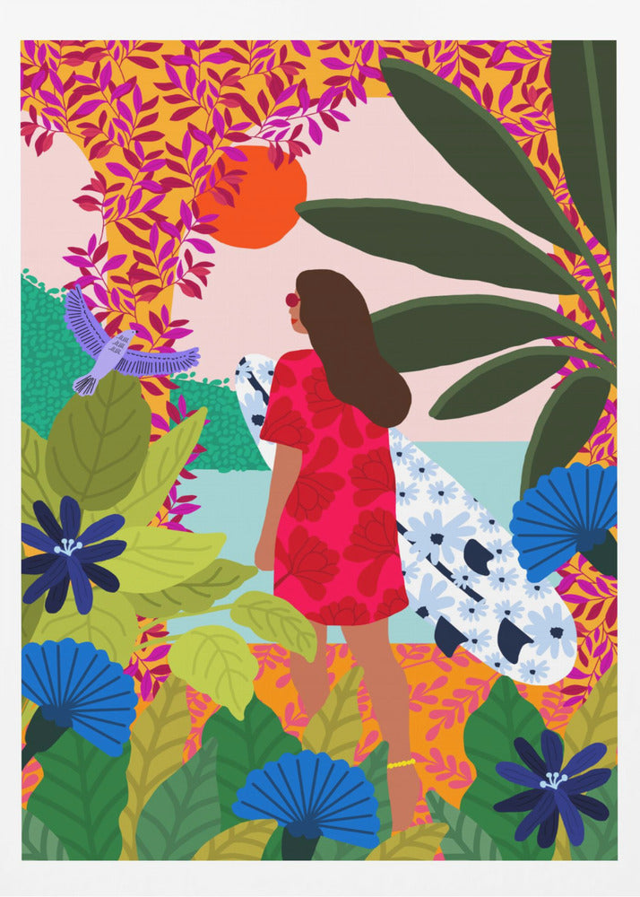Surfen gehen | Poster