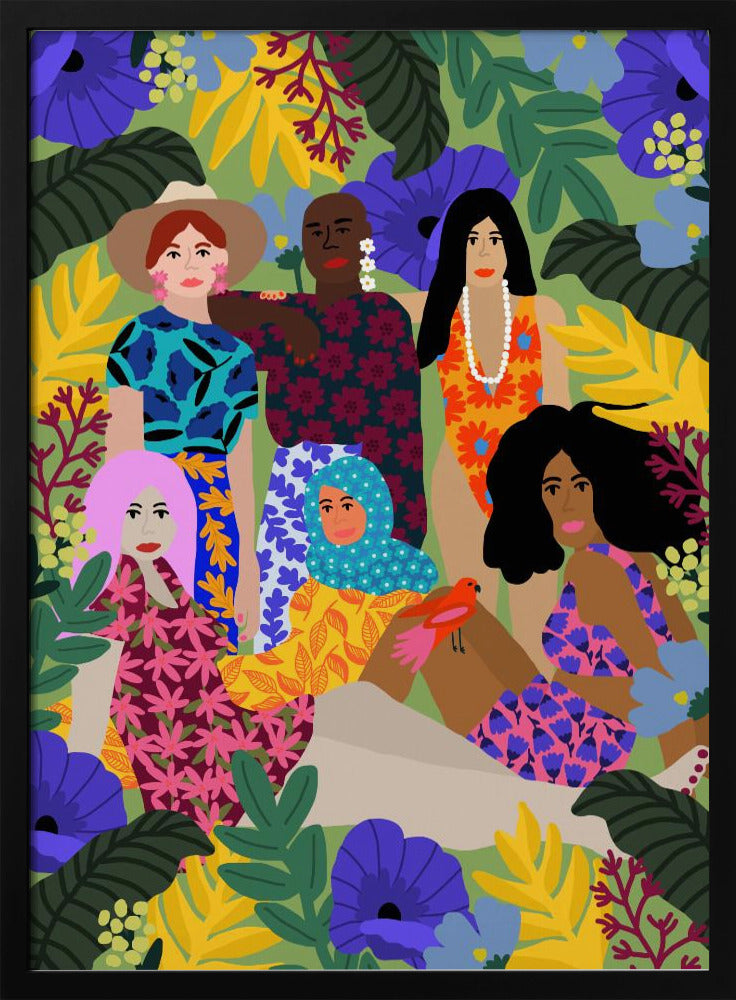 Wir unterstützen uns gegenseitig | Poster