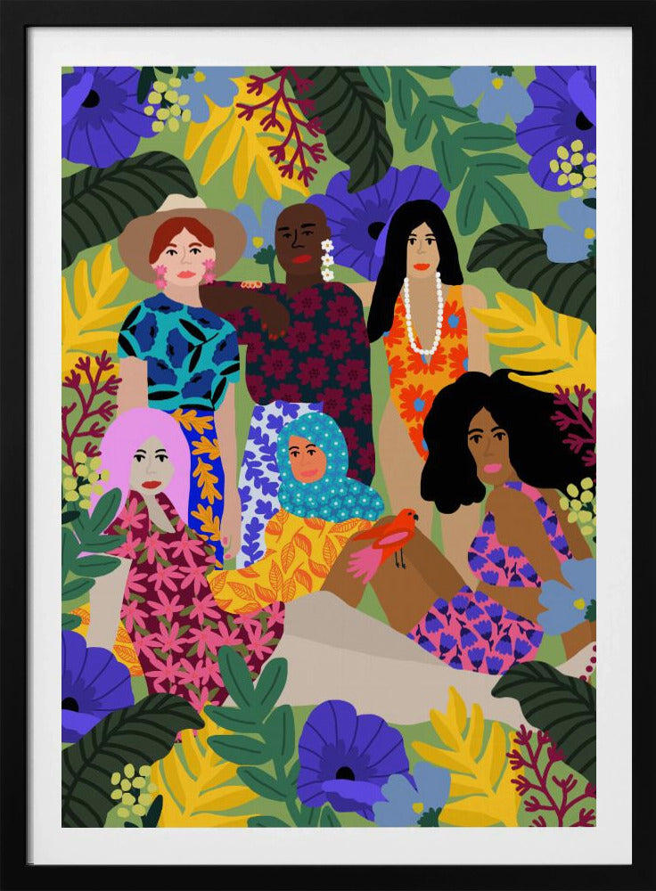 Wir unterstützen uns gegenseitig | Poster