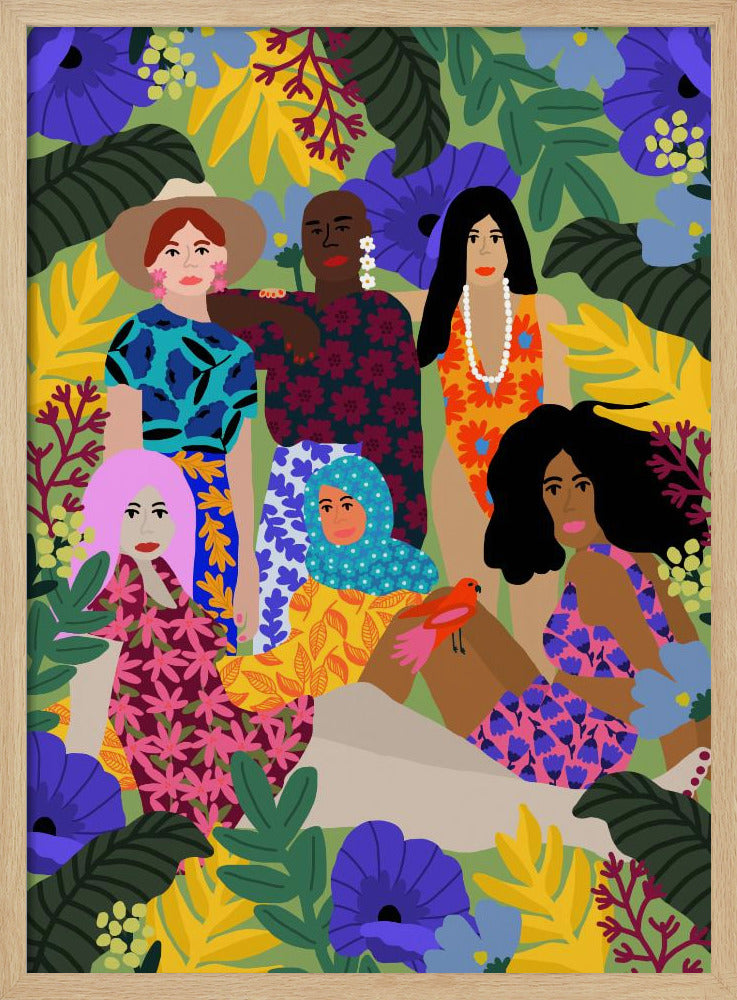 Wir unterstützen uns gegenseitig | Poster