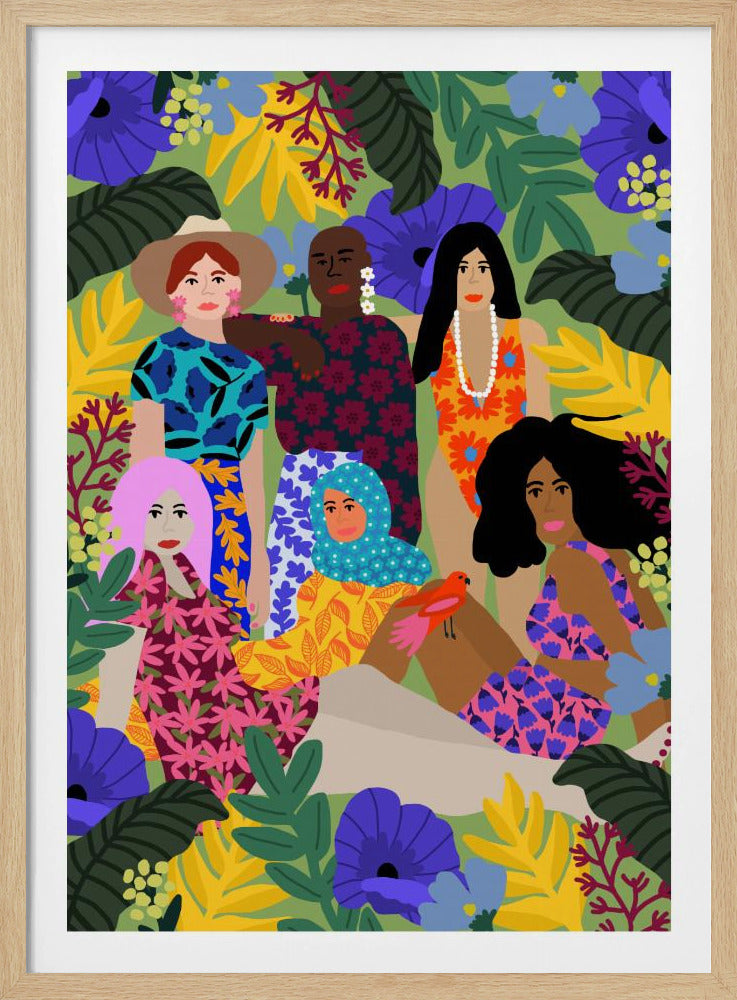 Wir unterstützen uns gegenseitig | Poster