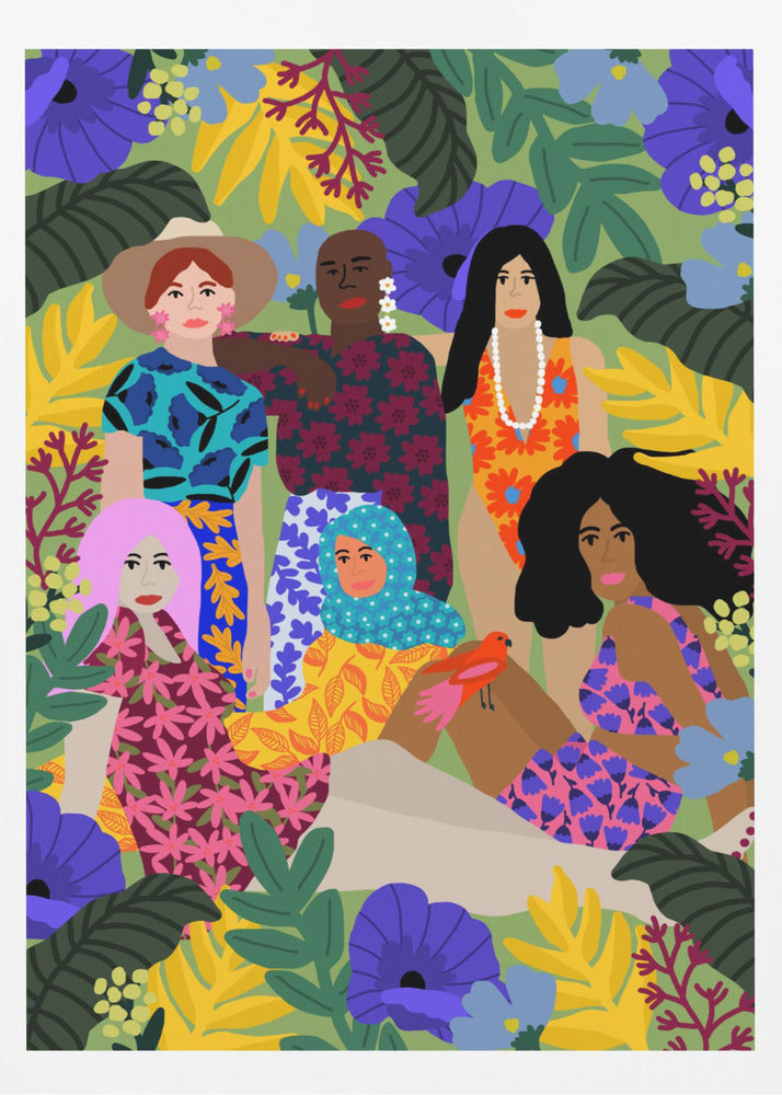 Wir unterstützen uns gegenseitig | Poster