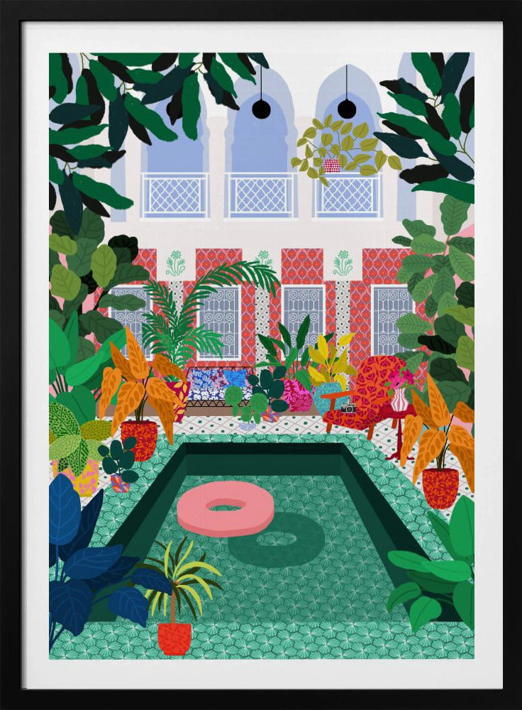 Den Pool genießen | Poster