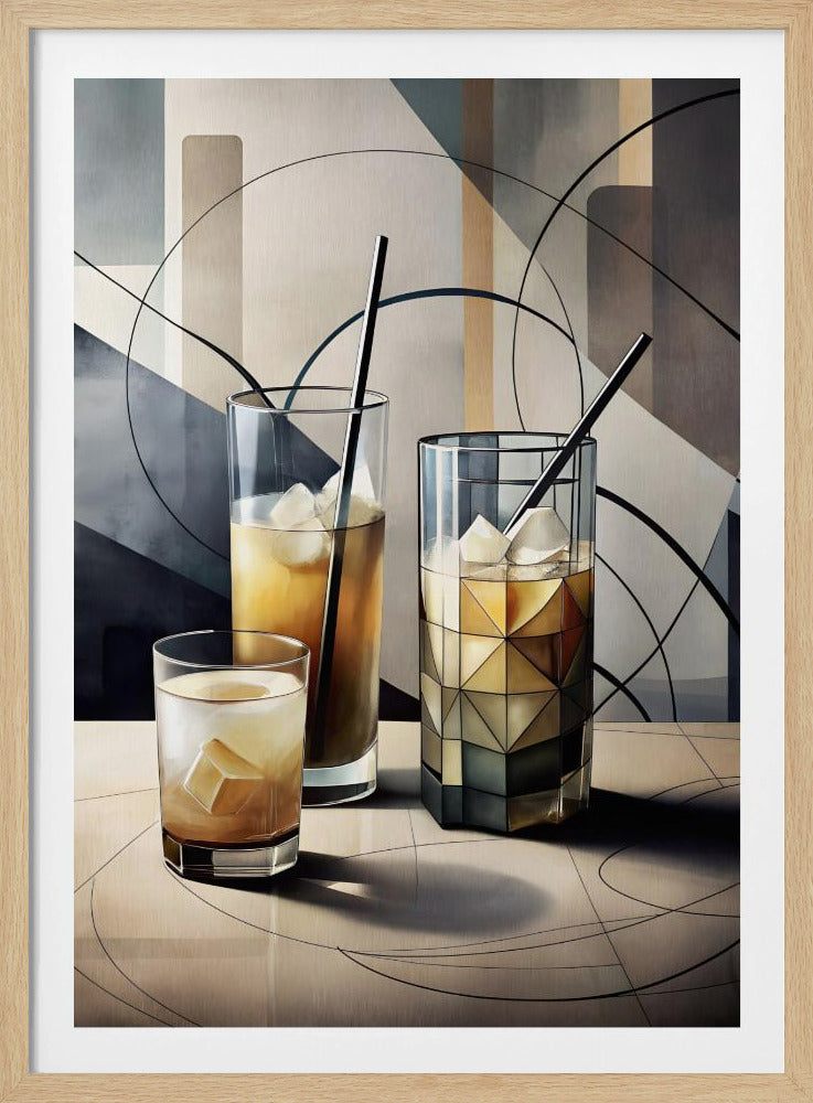 Cubist Cocktails | Poster