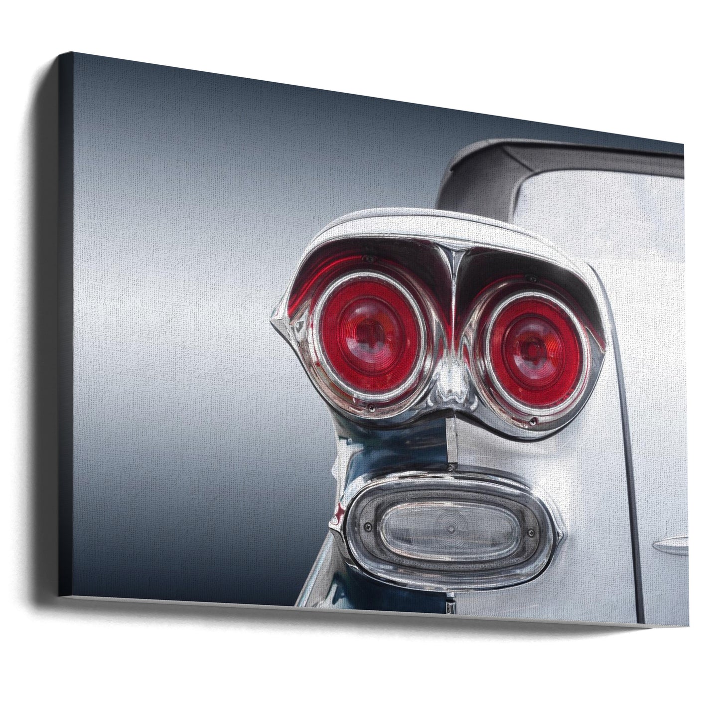 Amerykański klasyczny samochód Bonneville 1958 Cabrio | Wydruki na łótnie