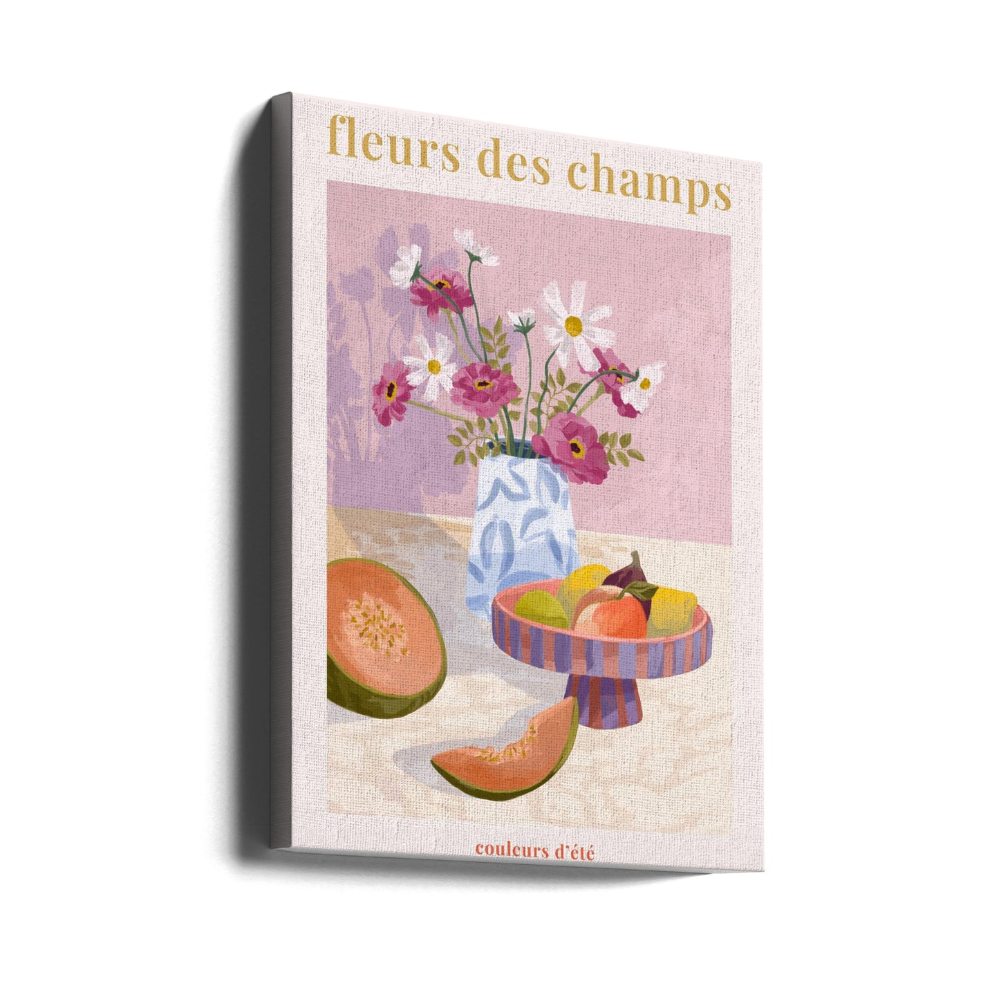 Fleur Des Champs - Rosa | Stampe su Tela
