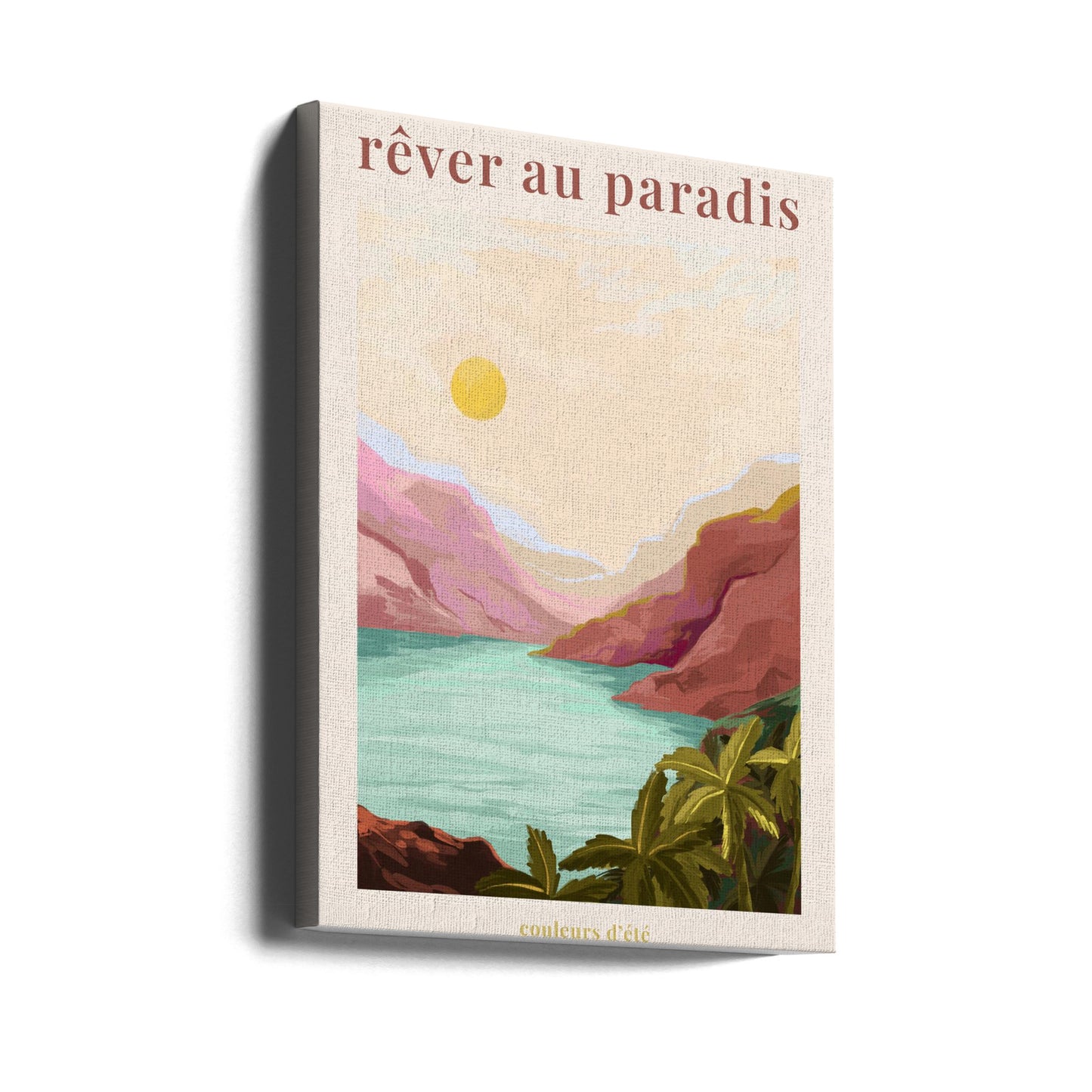 Träume vom Paradies - Sonne | Leinwand-Bilder