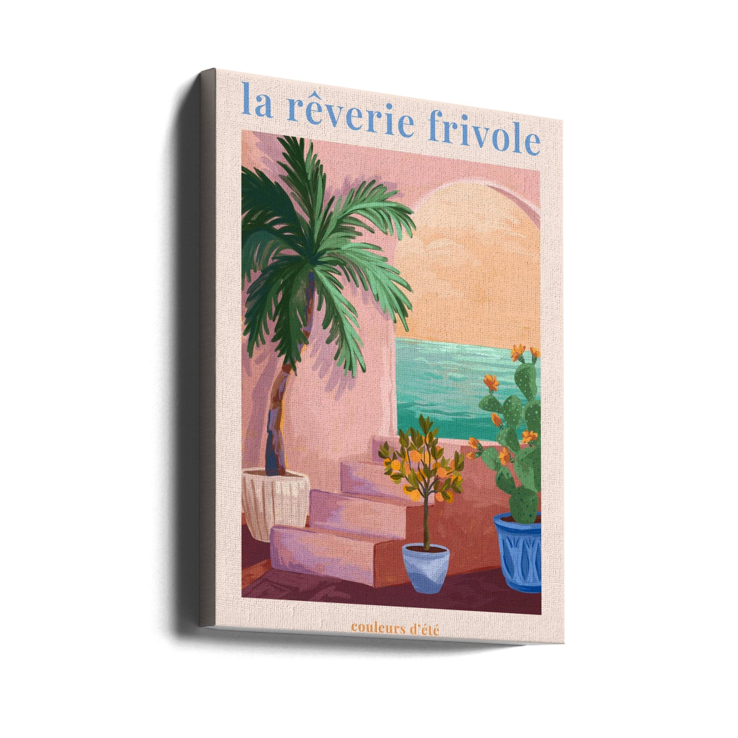 Die frivole Träumerei - Palm | Leinwand-Bilder