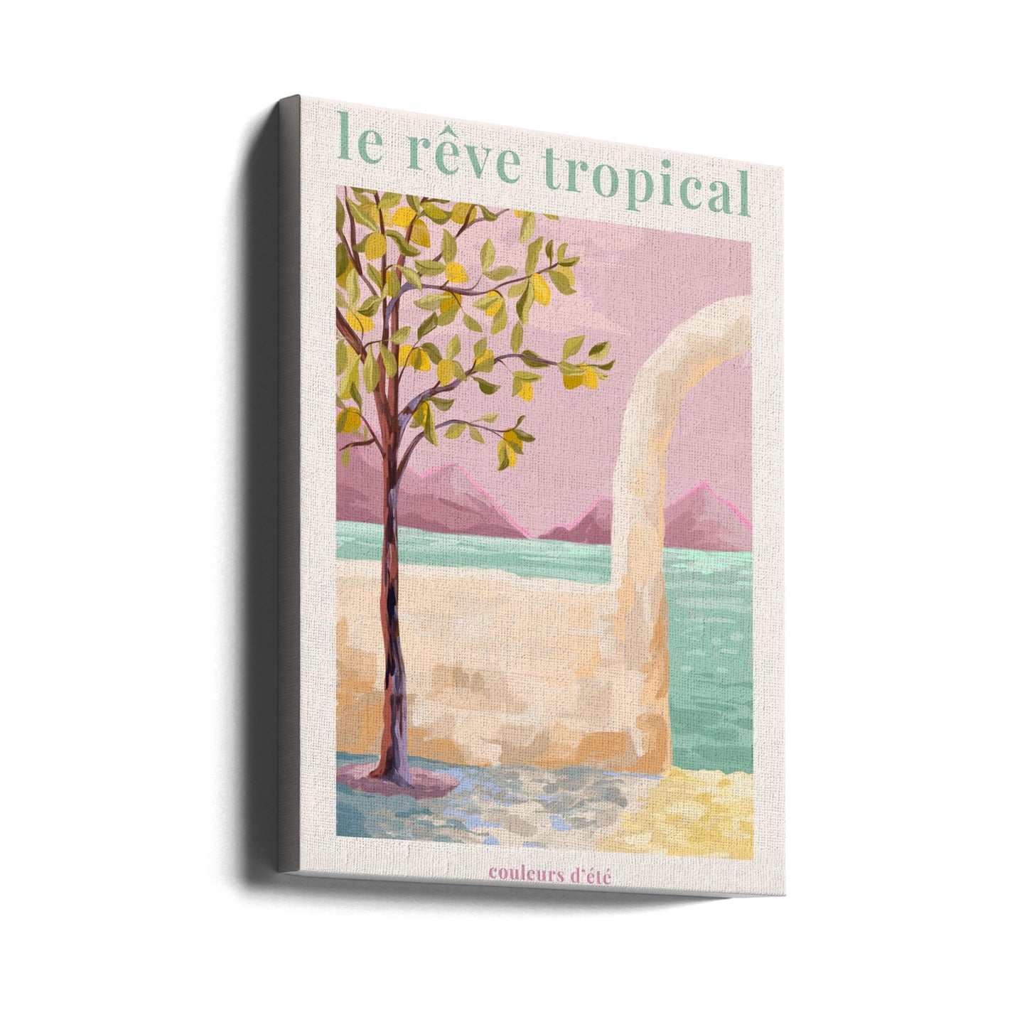 Le Rêve Tropical - Lemontree | Canvas
