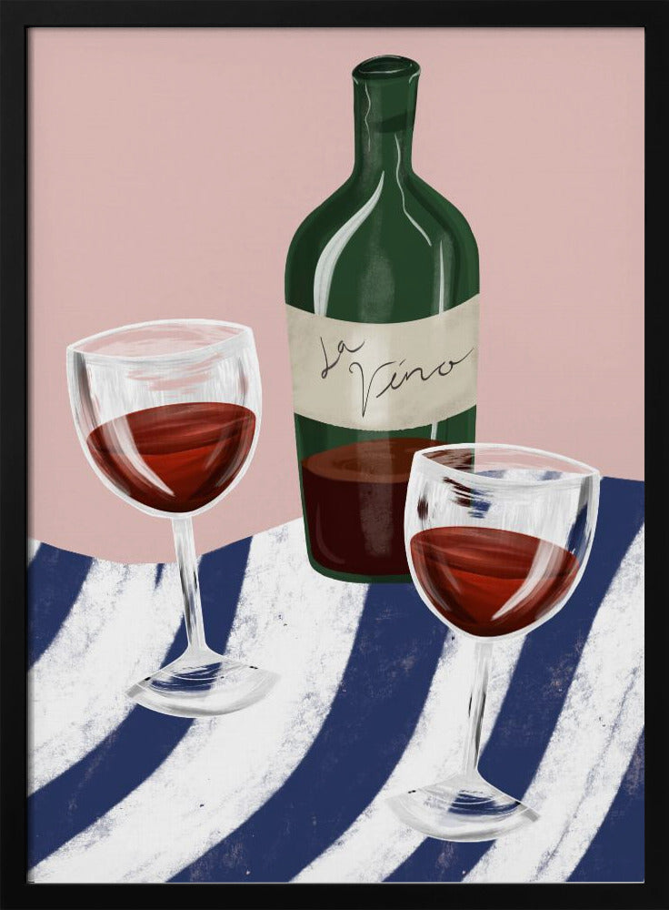 L'heure du vin | Posters - Affiche Artistique