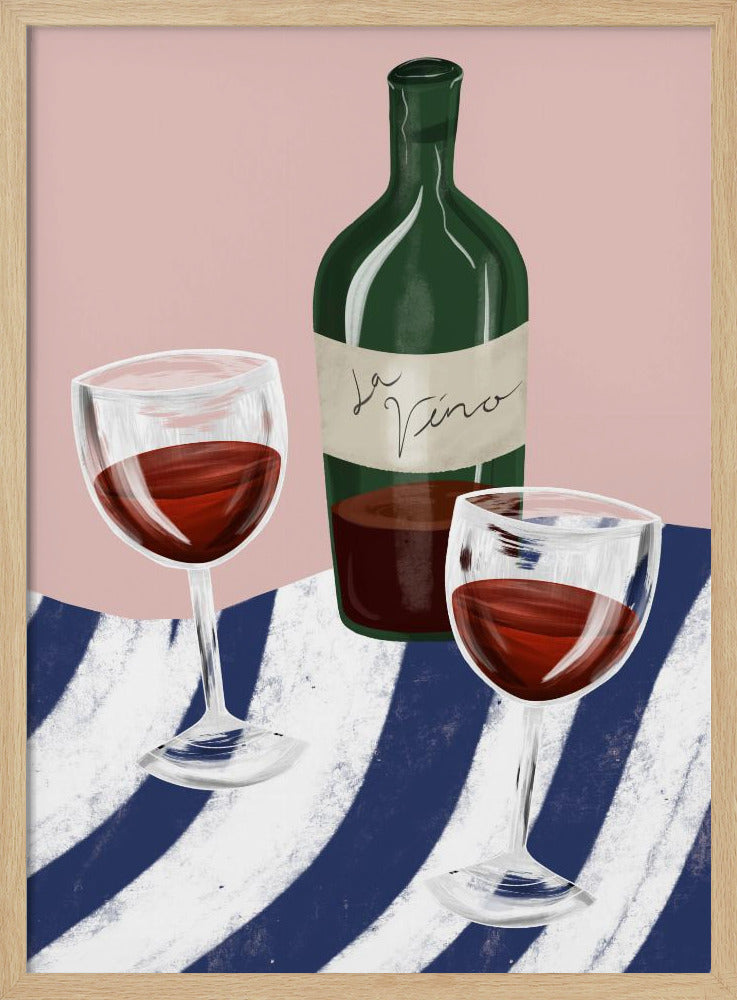 L'heure du vin | Posters - Affiche Artistique
