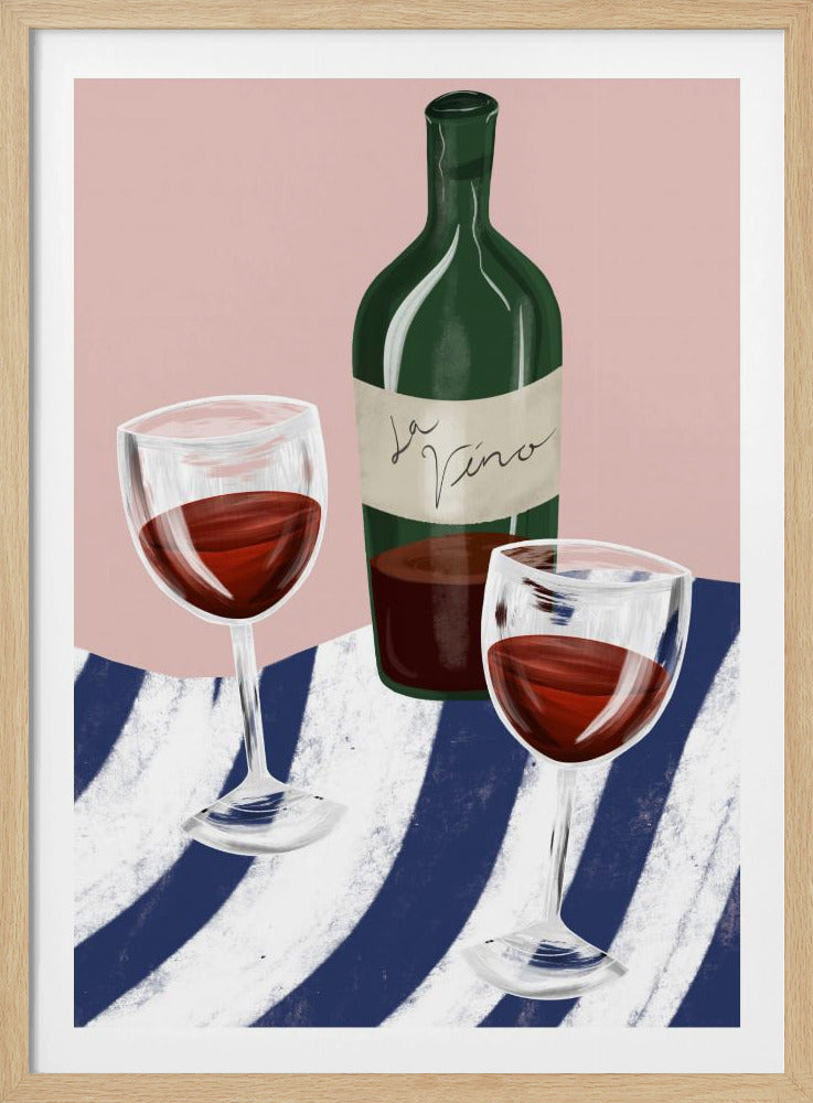 L'heure du vin | Posters - Affiche Artistique