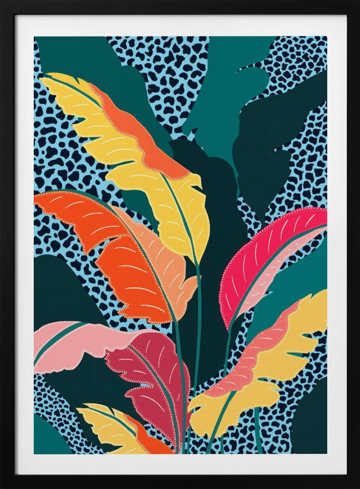 Teal & Tangerine | Poster