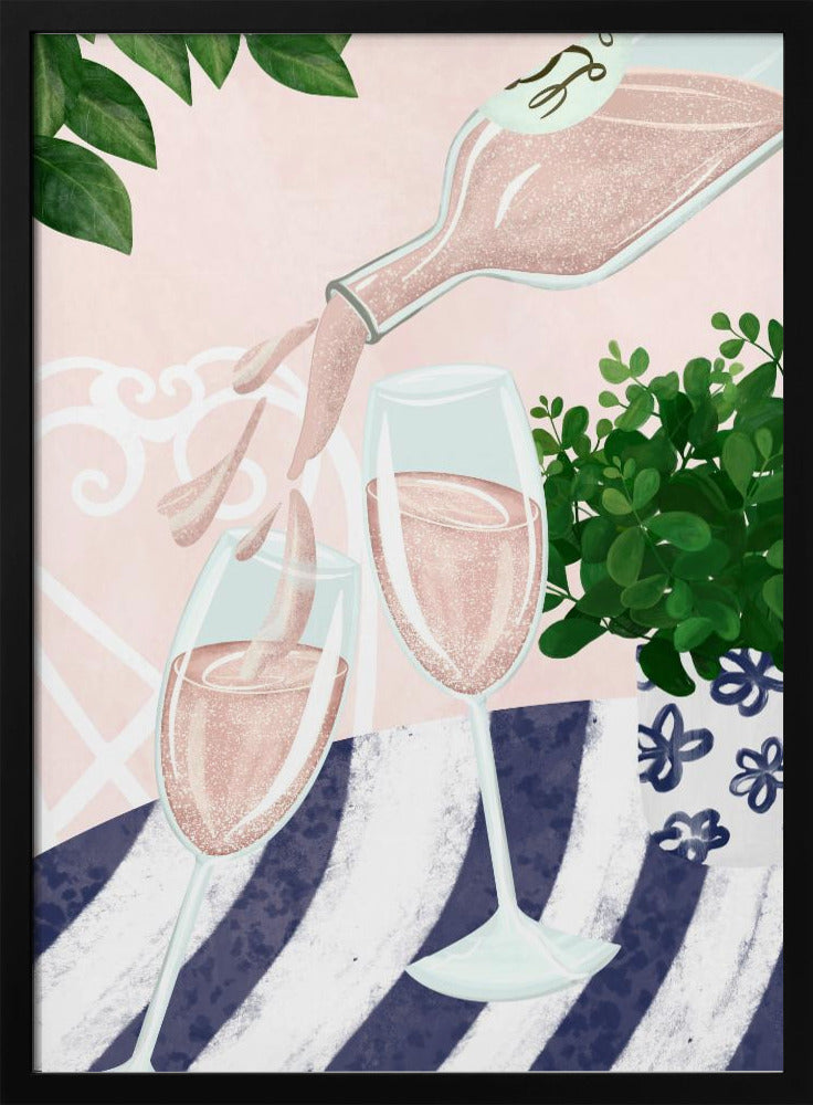 Rosé-Schaumwein | Poster