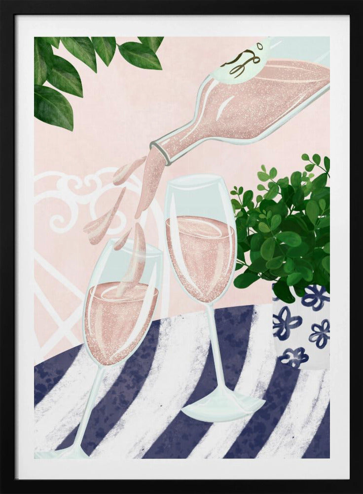 Rosé-Schaumwein | Poster