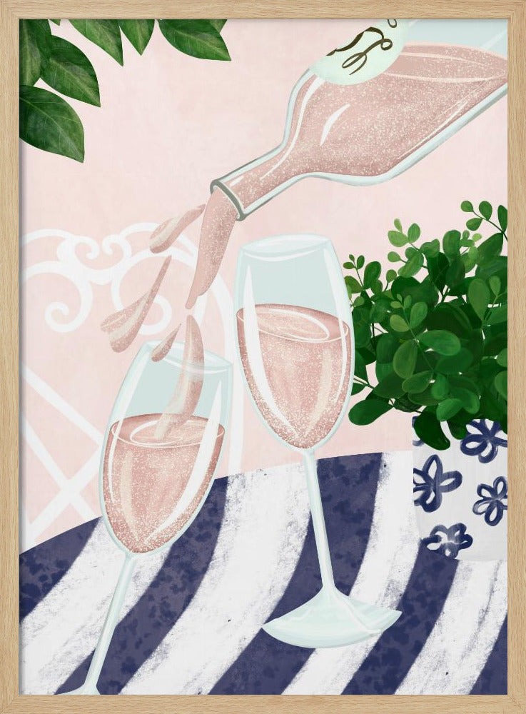 Rosé-Schaumwein | Poster