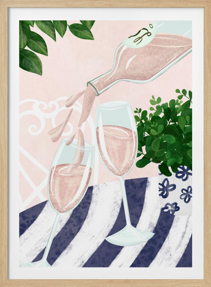 Rosé-Schaumwein | Poster