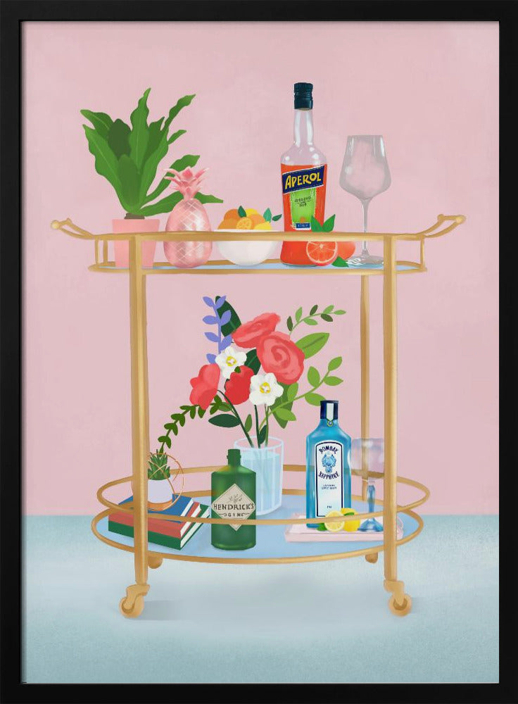 Barwagen | Poster - Kunstdruck