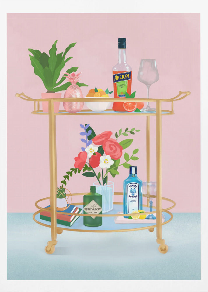 Baarikärry | Julisteet - Taidevedokset