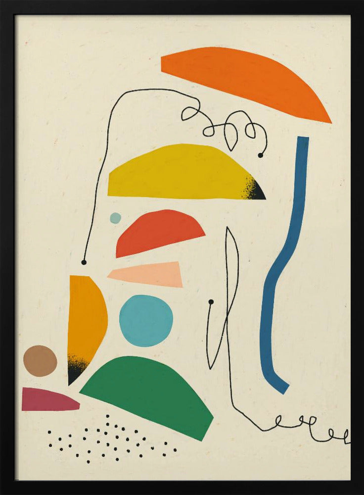 Ausdruck 2 | Poster - Kunstdruck