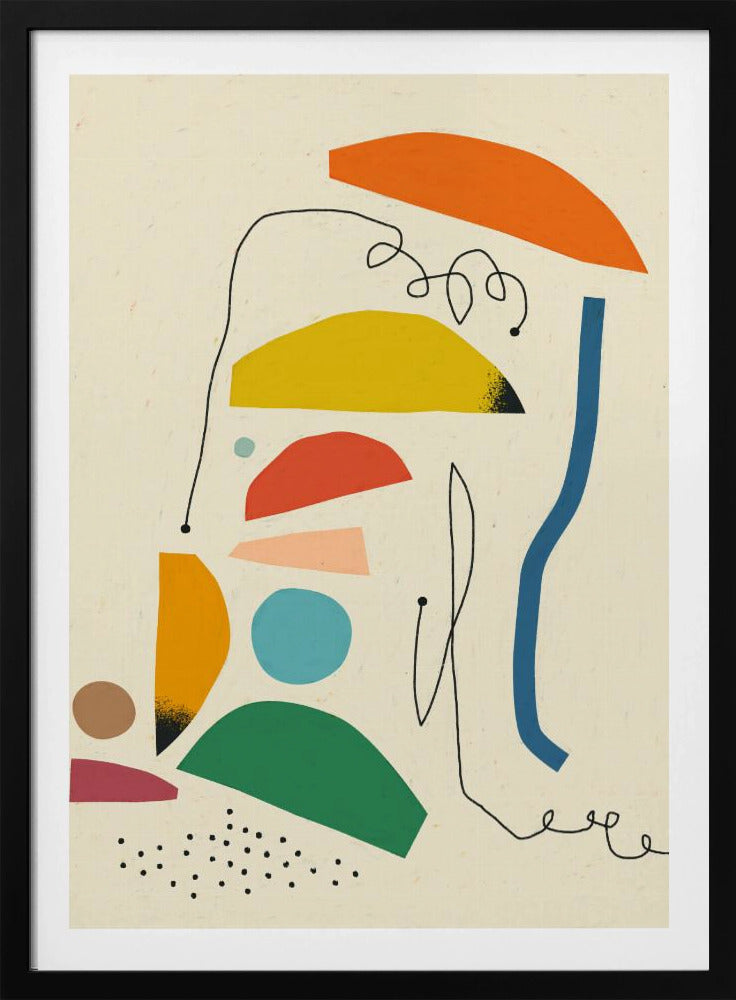 Ausdruck 2 | Poster - Kunstdruck