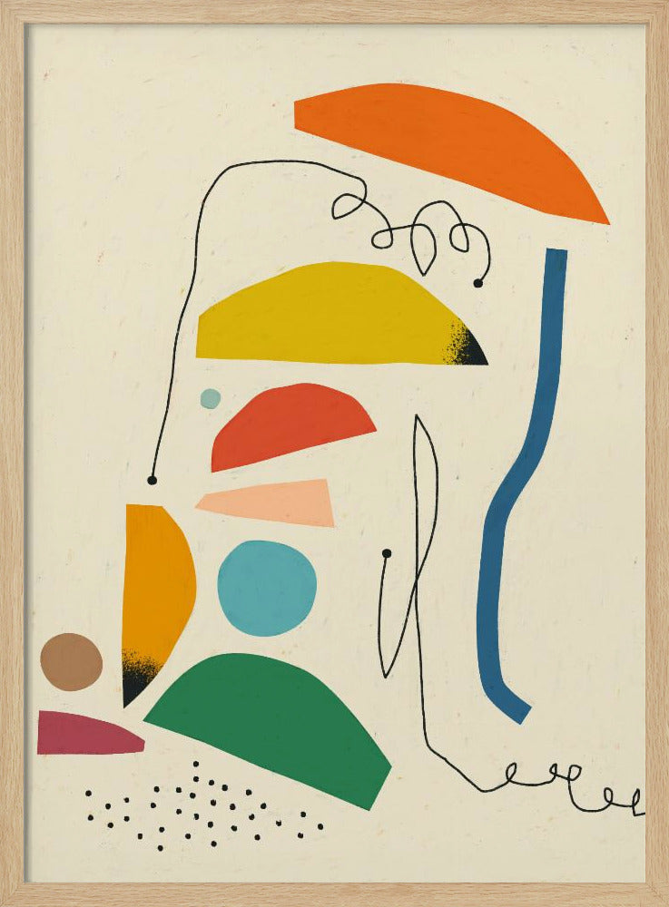 Ausdruck 2 | Poster - Kunstdruck