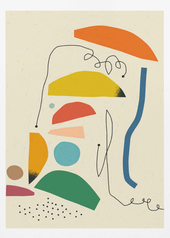 Ausdruck 2 | Poster - Kunstdruck