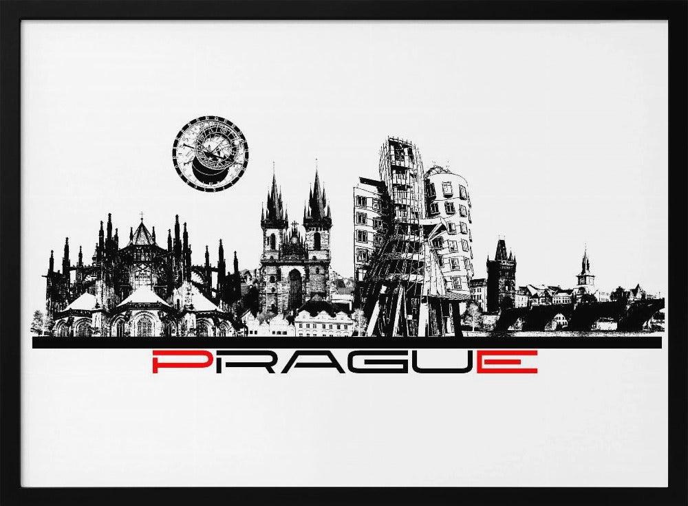 Prague Displate | Poster